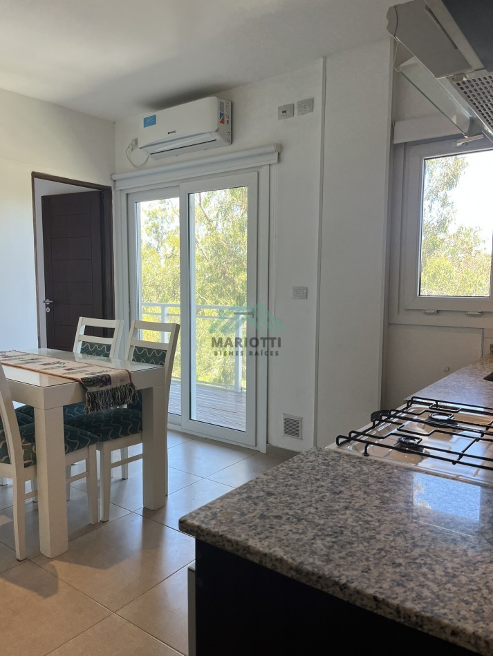 2026 - EN ALQUILER ANUAL - PINAMAR CENTRO -  DEPARTAMENTO 2 AMB CON AMENITIES 
