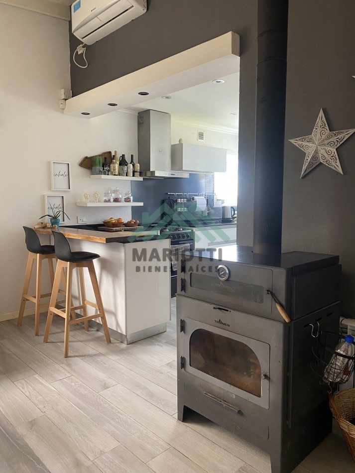 2027 - EN ALQUILER - MAR DE OSTENDE - CASA PARA 5 PERSONAS CON PILETA A 400M DEL MAR