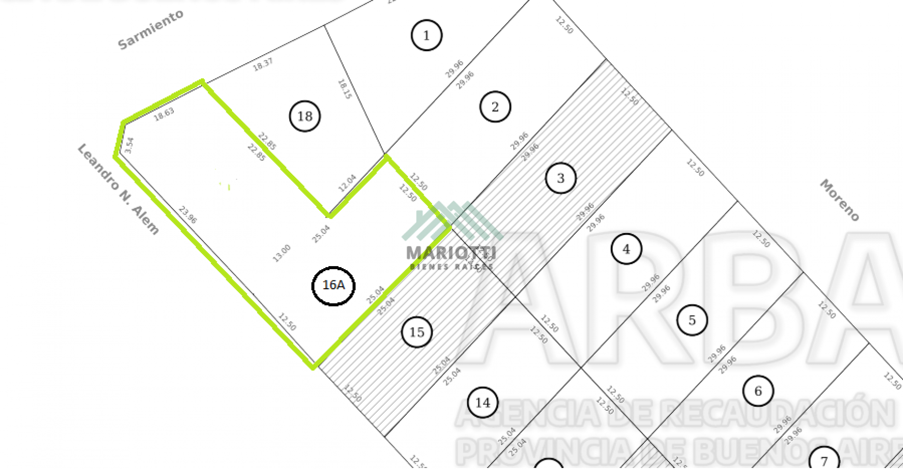 EN VENTA - MAR DE OSTENDE - LOTE MULTIFAMILIAR