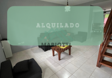 2026 - EN ALQUILER ANUAL - VALERIA DEL MAR - DUPLEX 3 AMBIENTES CON GAS NATURAL